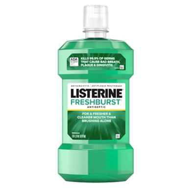 LISTERINE Mouthwash Antiseptic Fresh Burst - 1 Liter - Image 1