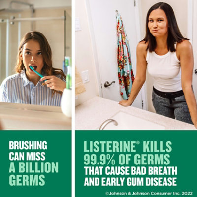 LISTERINE Mouthwash Antiseptic Fresh Burst - 1 Liter - Image 3