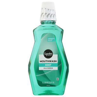 Signature Select/Care Mouthwash Mint - 33.8 Fl. Oz. - Image 2