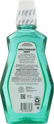 Signature Select/Care Mouthwash Mint - 33.8 Fl. Oz. - Image 4