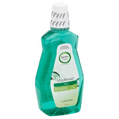 Signature Select/Care Mouthwash Mint - 33.8 Fl. Oz. - Image 1