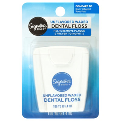 Signature Select Care Dental Floss Waxed