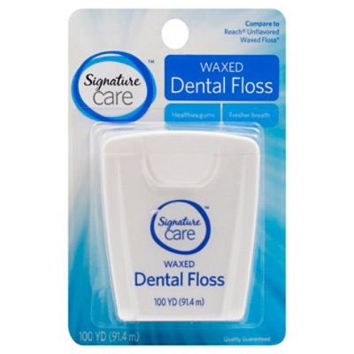 Signature Select/Care Dental Floss Waxed - Each - Image 1