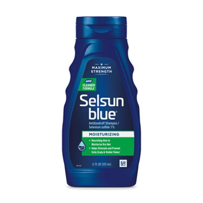 Selsun Blue Moisturizing Antidandruff Shampoo - 11 Fl. Oz. - Image 1