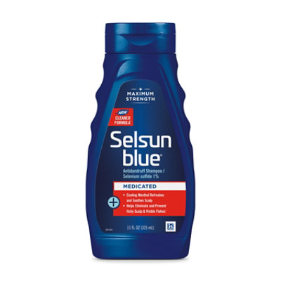 Selsun Blue Medicated Antidandruff Shampoo - 11 Fl. Oz. - Image 1