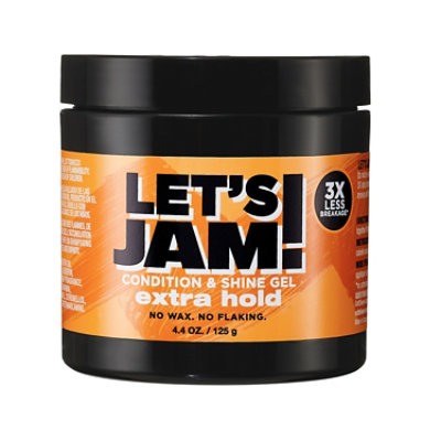 Softsheen-Carson Lets Jam  All Hair Types Extra Hold Shining and Conditioning Hair Gel - 4.4 Oz - Image 2