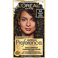 Superior Preference Fade-Defying Color + Shine System Medium Ash Brown 5a - Each - Image 2