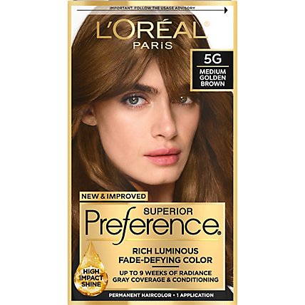 Superior Preference Fade-Defying Color + Shine System Medium Golden Brown 5g - Each - Image 2