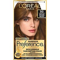 Superior Preference Fade-Defying Color + Shine System Medium Golden Brown 5g - Each - Image 2