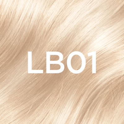 L'Oreal Paris Superior Preference Permanent Hair Color LB01 Extra Light Ash Blonde Kit - Each - Image 4