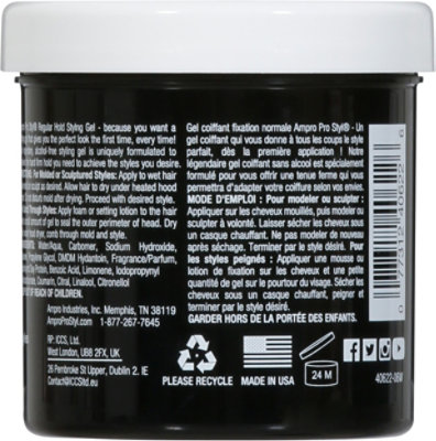 Ampro Pro Styl Protein Styling Gel - 6 Fl. Oz. - Image 5