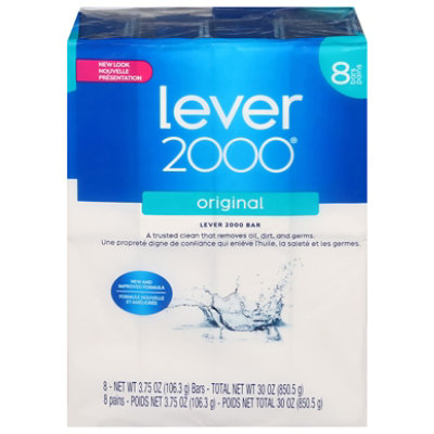 Lever 2000 Bar Soap Clean Rinsing Perfectly Fresh Original - 8-4 Oz - Image 2