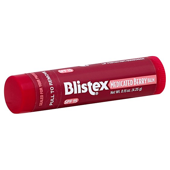 Blistex Lip Protectant/Sunscreen Medicated Lip Balm SPF 15 - 0.15 Oz