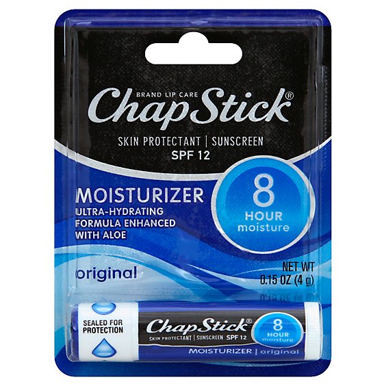 ChapStick Lip Balm Moisturizing SPF 15 - 0.15 Oz