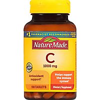 Nature Made Vitamin C 1000 Milligram Tablets - 100 Count - Image 2