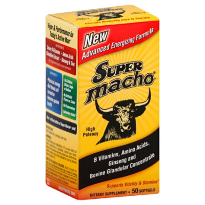 Super Macho Multivitamins - 50 Count - Image 1