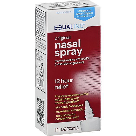 Signature Care Nasal Spray Decongestant Original 12 Hour - 1 Fl. Oz.