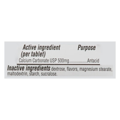 Signature Select/Care Antacid Relief Regular Strength Peppermint Chewable Tablet - 150 Count - Image 3