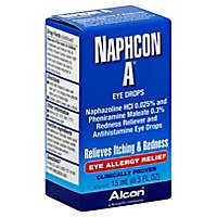 Alcon Naphcon A Eye Drops Eye Allergy Relief - 0.5 Fl. Oz. - Image 1