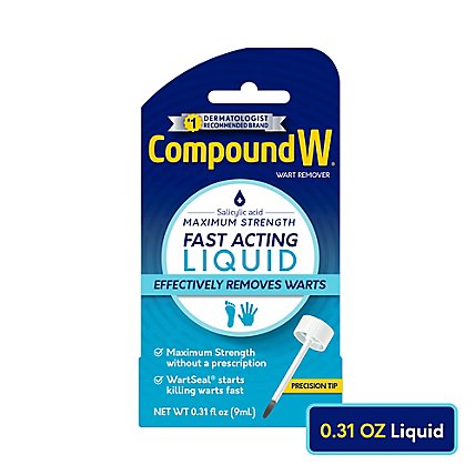 Compound With Wart Remover Liquid - .31 Fl. Oz. - Image 1