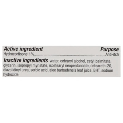 Signature Select/Care Anti Itch Cream Hydrocortisone 1% Maximum Strength - 1 Oz - Image 3