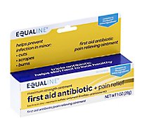 Signature Care Antibiotic Ointment Triple + Pain Relief First Aid Maximum Strength - 1 Oz