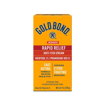 Gold Bond Medicated Anti Itch Cream - 1 Oz - Image 2