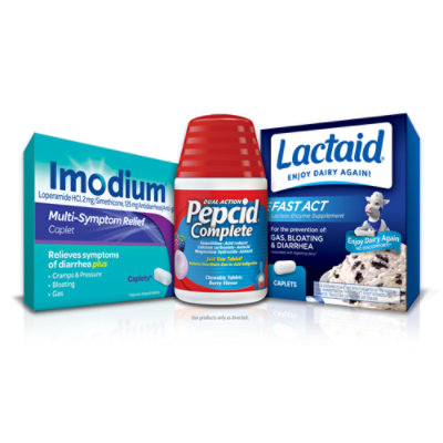 pepcid imodium or lactaid Albertsons Coupon
