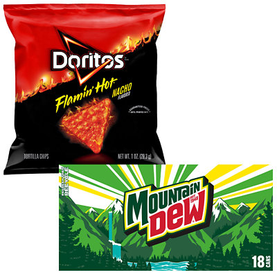 mountain dew doritos Albertsons Coupon