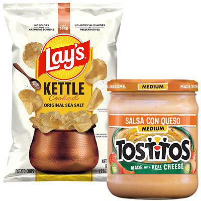 lay s or tostitos dip or cheetos Albertsons Coupon