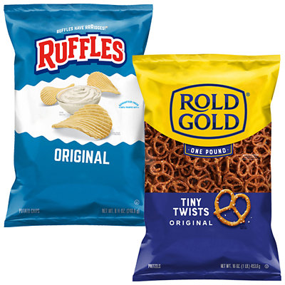 ruffles smartfood popcorners or rold gold Albertsons Coupon
