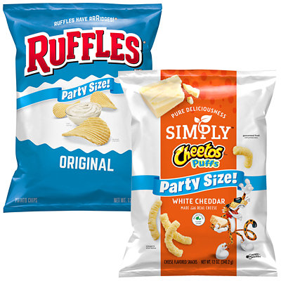 Ruffles, Simply or Cheetos Party Size! Acme Coupon