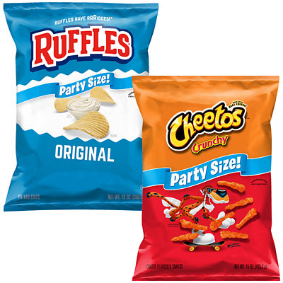 party size ruffles smartfood or rold gold Albertsons Coupon