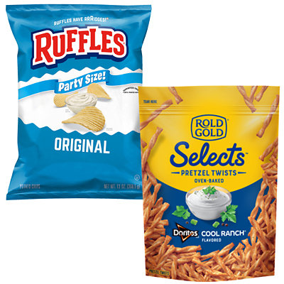 ruffles party size potato chips Albertsons Coupon