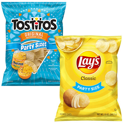 tostitos tortilla chips party size Albertsons Coupon