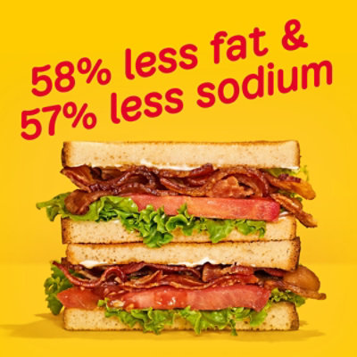 Oscar Mayer Gluten Free Turkey Bacon with Less Fat & Less Sodium Slices - 12 Oz - Image 5