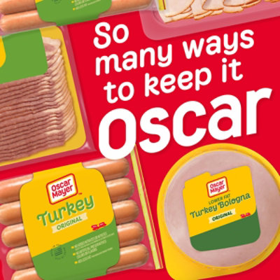 Oscar Mayer Turkey Bologna Sliced Lunch Meat with 50% Lower Fat Pack - 16 Oz - Image 9