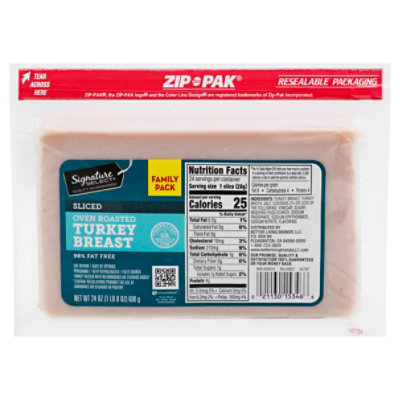 Signature Select Turkey Breast Oven Roasted 97% Fat Free - 24 Oz - Image 4