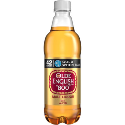 Olde English 800 American Style Malt Liquor Beer 7.5% ABV Bottle - 42 Fl. Oz. - Image 4