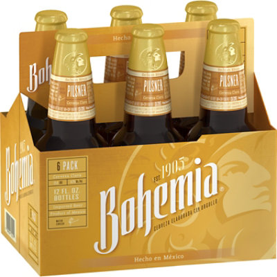 Bohemia Mexican Lager Beer Bottles - 6-12 Fl. Oz. - Image 1