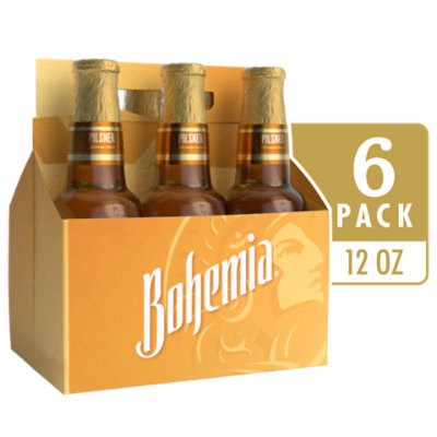 Bohemia Mexican Lager Beer Bottles - 6-12 Fl. Oz. - Image 3