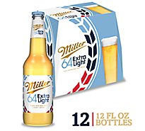 Miller64 Beer American Style Light Lager 2.8% ABV Bottles - 12-12 Fl. Oz.