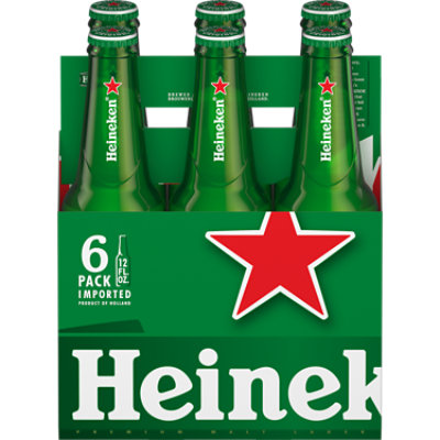 Heineken Original Lager Beer Bottles - 6-12 Fl. Oz. - Image 3