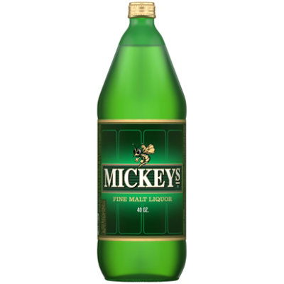 Mickeys American Style Malt Liquor Beer 5.6% ABV Bottle - 40 Fl. Oz. - Image 2