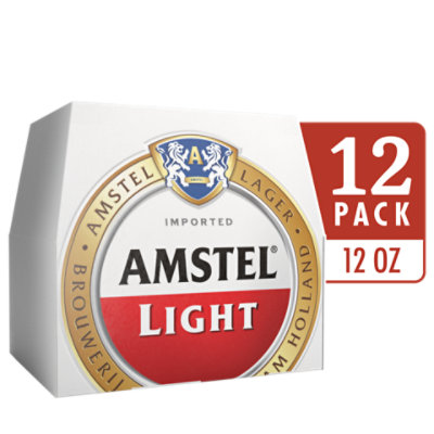 Amstel Light Lager Beer Bottles - 12-12 Fl. Oz. - Image 4