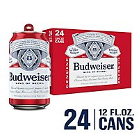 Budweiser Beer Cans - 24-12 Fl. Oz. - Image 2
