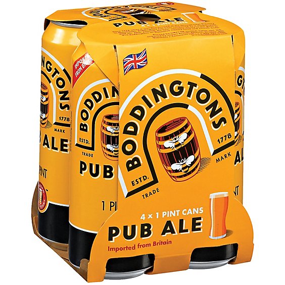 Boddingtons Pub Pale Ale Cans - 4-16 Fl. Oz.