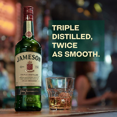 Jameson Whiskey Irish Triple Distilled 80 Proof - 750 Ml - Image 7