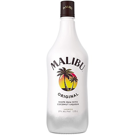 Malibu With Coconut Liqueur Flavored Caribbean Rum 42 Proof - 1.75 Liter