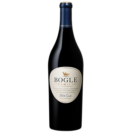 Bogle Vineyards Petite Sirah Wine - 750 Ml - Image 1